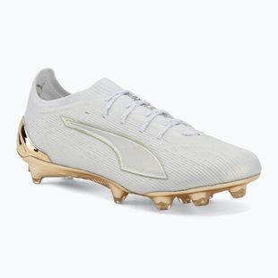 Scarpe da calcio PUMA Ultra 6 Ultimate FG puma white/metallic gold/puma black