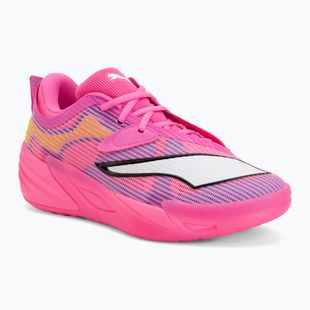 Scarpe da basket PUMA All-Pro NITRO 2 Showtime poison pink/bright aqua/lime squeeze