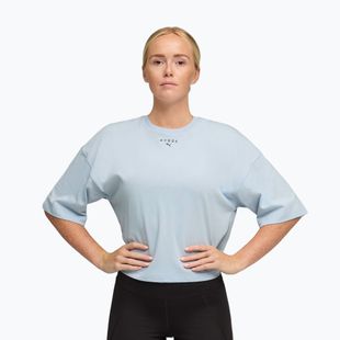 Maglietta da allenamento donna PUMA x HYROX Cropped Lifestyle Tee grigia