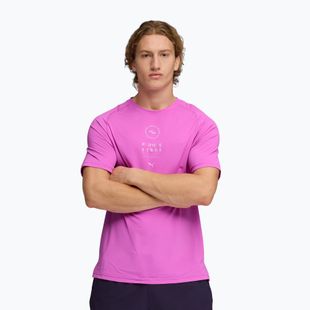 Maglietta da allenamento uomo PUMA x HYROX Dryelite Training Tee rosa