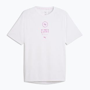 Maglietta da allenamento uomo PUMA x HYROX Dryelite Training Tee bianca