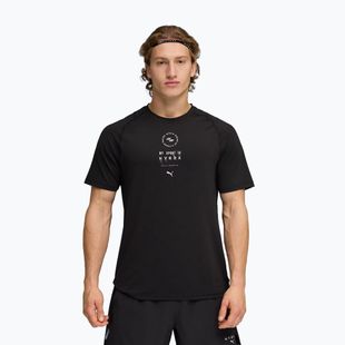 Maglietta da allenamento uomo PUMA x HYROX Dryelite Training Tee nera