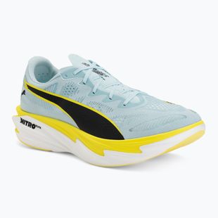 Scarpe da corsa uomo Puma Deviate Nitro Elite 4 Fresh Water/Lemon Crush/Puma Black