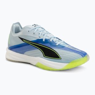 Scarpe da pallamano PUMA Accelerate Nitro SQD 5 aqua glow/puma black/green glare/royal sapphire