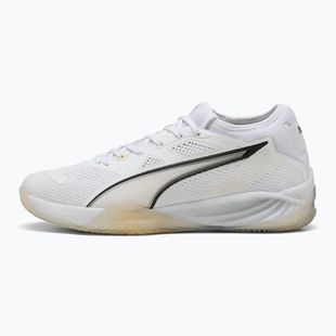 Scarpe da pallamano uomo PUMA Eliminate NITRO SQD 4 white