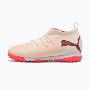 Scarpe da calcio bambino PUMA Future 9 Match TT+ Mid Jr sugared almond/puma white/ultra red/puma black