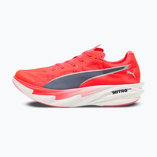 Scarpe da corsa uomo PUMA Deviate Nitro Elite 4 ultra red/inky depths