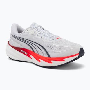 Scarpe da corsa uomo Puma Velocity Nitro 5 puma white/ultra red