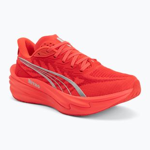 Scarpe da corsa donna PUMA Deviate Nitro 4 ultra red/puma silver