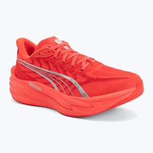 Scarpe da corsa uomo PUMA Deviate Nitro 4 ultra red/puma silver