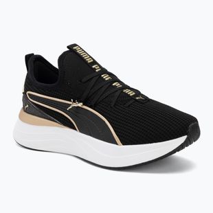 Scarpe da donna PUMA Softride Sabrina Polished Chrome puma black/puma white/puma gold