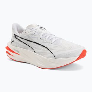 Scarpe da corsa uomo Puma Deviate Pure Nitro puma white/ultra red