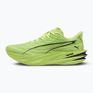 Scarpe da corsa uomo Puma Deviate Pure Nitro sunny lime/puma black
