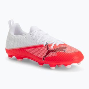 Scarpe da calcio bambino PUMA Ultra 7 Match FG/AG Jr ultra red/puma black/puma white