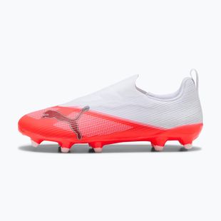Scarpe da calcio bambino PUMA Ultra 7 Match LL FG/AG Jr ultra red/puma black/puma white