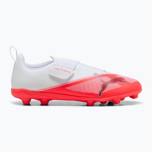 Scarpe da calcio bambino PUMA Ultra 7 Play V FG/AG RB Jr ultra red/puma black/puma white