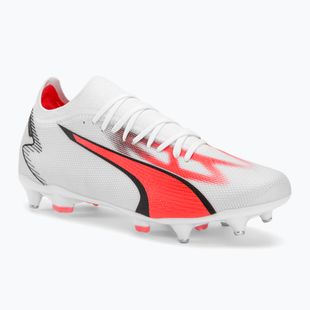 Scarpe da calcio PUMA Ultra Match MXSG da uomo puma bianco/puma nero/fire orchid