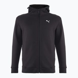 Felpa PUMA RAD/CAL da uomo con zip intera puma nero