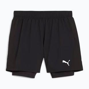 Pantaloncini da corsa PUMA Run Velocity Ultraweave 2in1 da uomo, nero