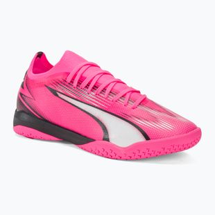 Scarpe da calcio PUMA Ultra Match IT rosa velenoso/puma bianco/puma nero