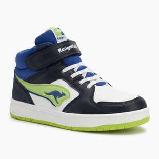 Scarpe da bambino KangaROOS K-CP Hogan EV dark navy/lime