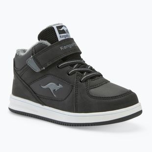KangaROOS K-CPI Kalino Mid EV nero jet / grigio acciaio scarpe da bambino