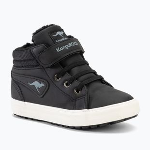 KangaROOS KaVu III scarpe da bambino nero jet / grigio acciaio
