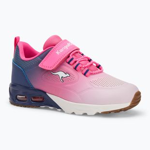 Scarpe da bambino KangaROOS KX-Bases EV rosa neon/bianco