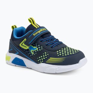 Scarpe da bambino KangaROOS K-SLB Naro EV dark navy/lime