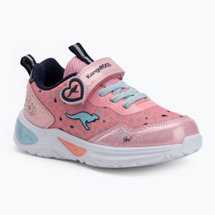 Scarpe da bambino KangaROOS K-SLG Beauty EV rose/dark navy