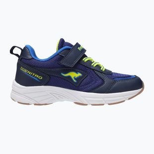 Scarpe per bambini KangaROOS K-Ni Chino EV dark navy/neon yellow