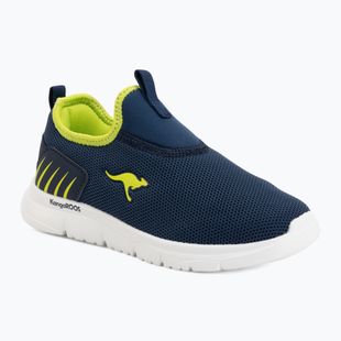 Scarpe per bambini KangaROOS K-ETK Dunnart dark navy/lime