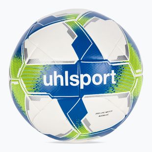 Calcio uhlsport 350 Lite Match Addglue bianco / royal / giallo fluo dimensioni 4