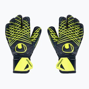 Uhlsport Prediction Soft Pro guanti da portiere nero/bianco/arancio fluo