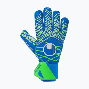 Uhlsport Aquagrip HN guanti da portiere blu pacifico/verde fluo/w