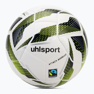 Calcio uhlsport Match Addglue bianco/navy giallo fluo dimensioni 4