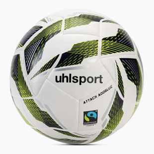 Calcio uhlsport Match Addglue bianco/navy/giallo fluo dimensioni 5