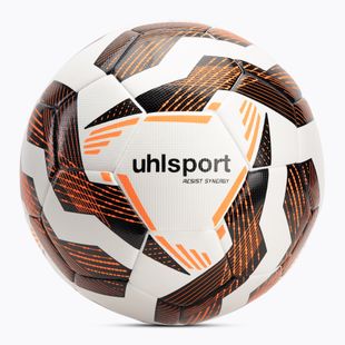 Uhlsport resistere Synergy calcio bianco / nero / arancio fluo dimensioni 5