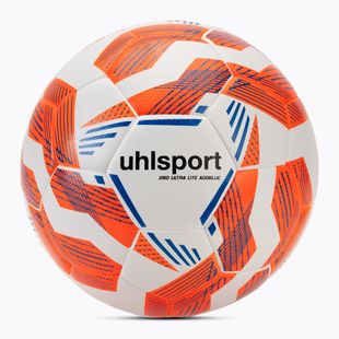 Calcio uhlsport 290 Ultra Lite Addglue bianco / arancio fluo / blu scuro dimensioni 5