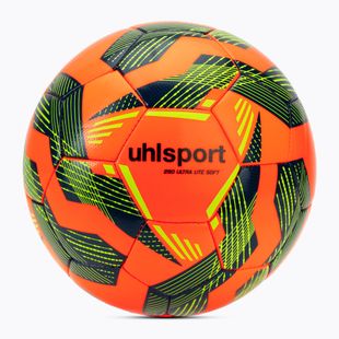 Calcio uhlsport Ultra Lite Soft 290 fluo arancione/navy/giallo fluo dimensioni 3