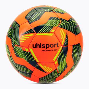 Calcio uhlsport Ultra Lite Soft 290 fluo arancione/navy/giallo fluo dimensioni 4