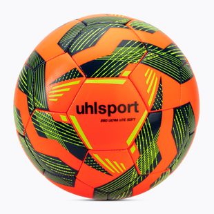Calcio uhlsport Ultra Lite Soft 290 fluo arancione/navy/giallo fluo dimensioni 5