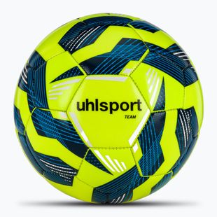 Squadra di calcio uhlsport giallo fluo / marina / bianco dimensioni 4