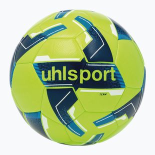 Squadra di calcio uhlsport giallo fluo / marina / bianco dimensioni 4