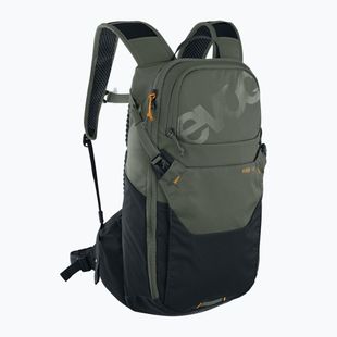 Zaino da bicicletta EVOC Ride 12 l con serbatoio da 2 l oliva scura/nero