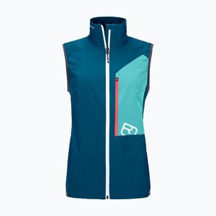 Smanicato donna ORTOVOX Berrino blu petrolio