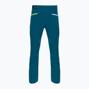 Pantaloni softshell da uomo ORTOVOX Col Becchei blu petrolio