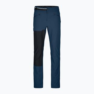 Pantaloni softshell da uomo ORTOVOX Brenta deep ocean