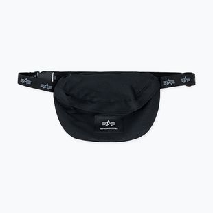 Alpha Industries Big A Oxford Waist Bag nero da uomo