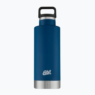 Esbit Sculptor Bottiglia termica isolata in acciaio inox "Bocca standard" 750 ml blu pile